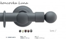 GARNÝŽ LUNA z kolekce Mottura STILÉ o průměru 30 mm bude velmi slušet například do interiéru se stylovými litinovými kamny. GARNÝŽ LUNA z kolekce Mottura STILÉ o průměru 30 mm bude velmi slušet například do interiéru se stylovými litinovými kamny.